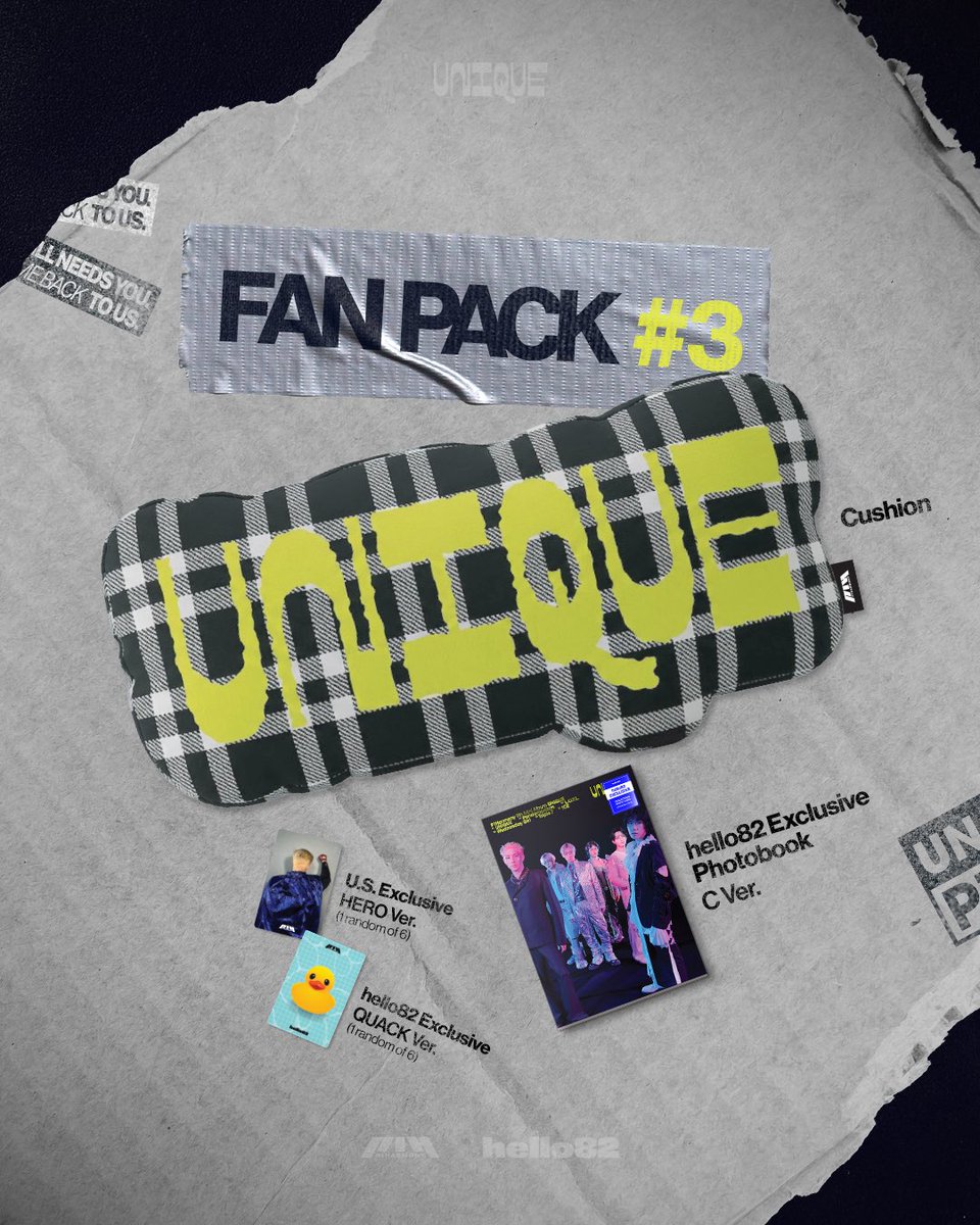 Why choose sides when you can get them all 🤝
Secure your Fan Packs today and rep the heroes!

PRE-ORDER ‘UNIQUE’ NOW ⬇️
🔗 bit.ly/4rg7Q8q

*All U.S. sales of Fan Packs #1 and #3 count towards Billboard Charts
*Fan Pack #2 does not count towards Billboard
*Available