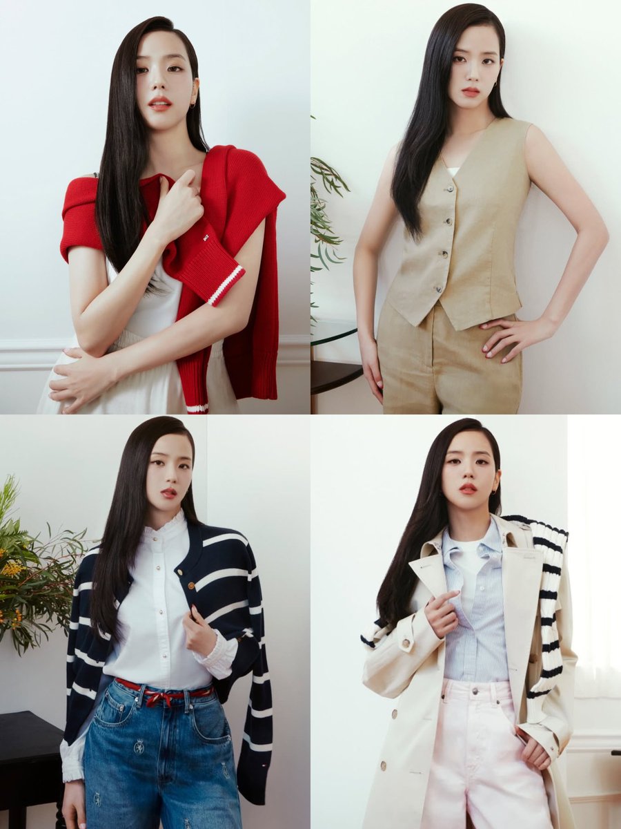 jisoogaIIery's tweet photo. JISOO FOR TOMMY HILFIGER https://t.co/DbZtWCt0bb