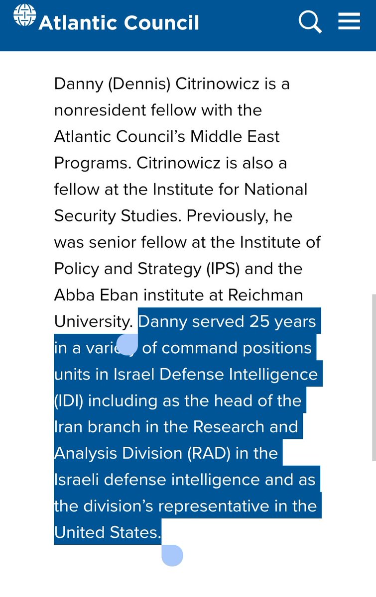What does Israel want in Iran? Chaos, instability, civil war, and "total destruction".

This was admitted by a former top Israeli intelligence official in the Financial Times.

He said Israel wants the "total destruction of" Iran's government.

"If we can have a coup, great. If