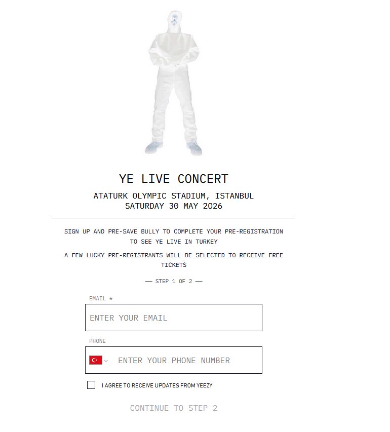 YE PERFORMANCE CONFIRMED TÜRKIYE✅