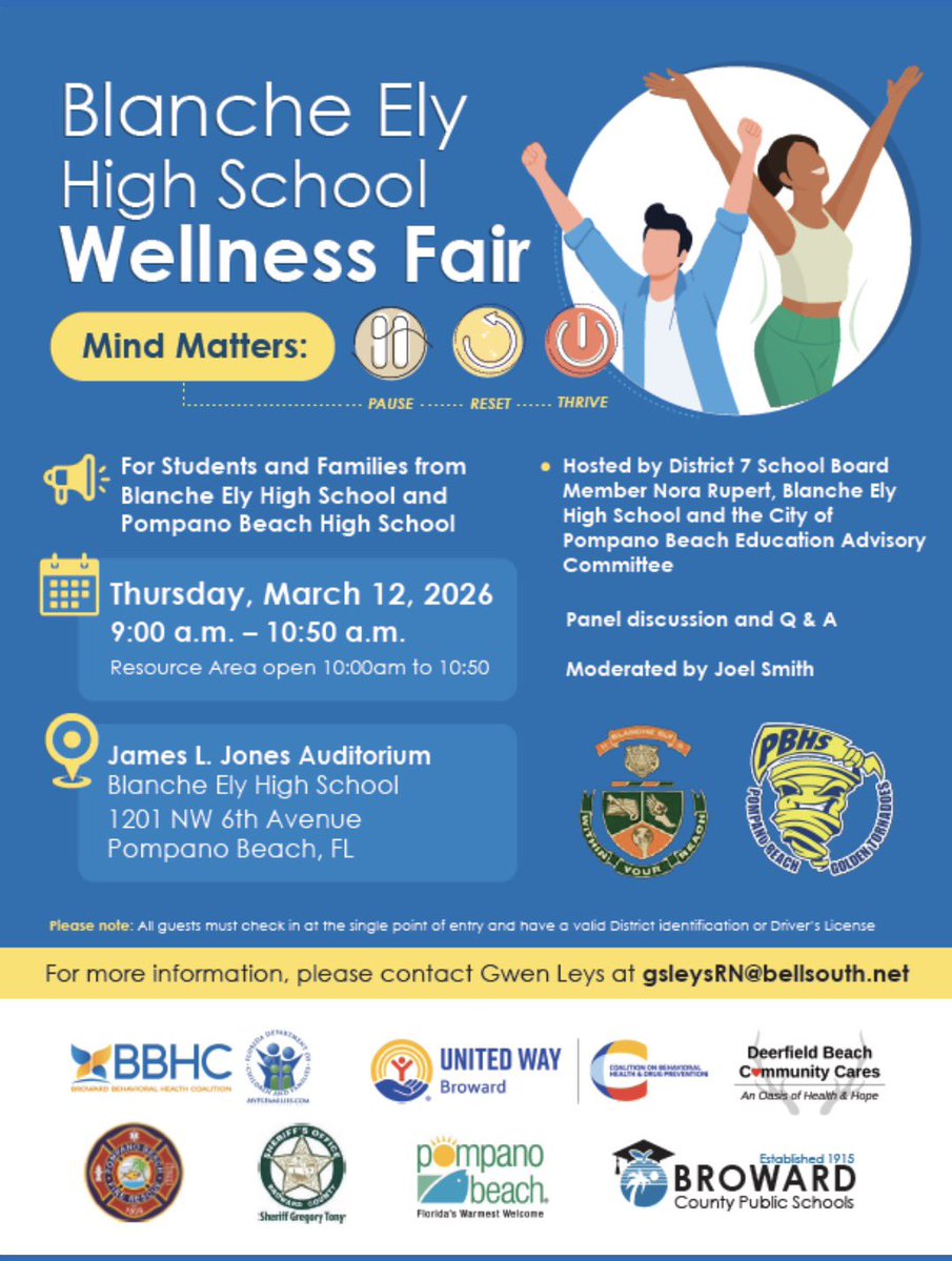 Blanche Ely HS tweet media