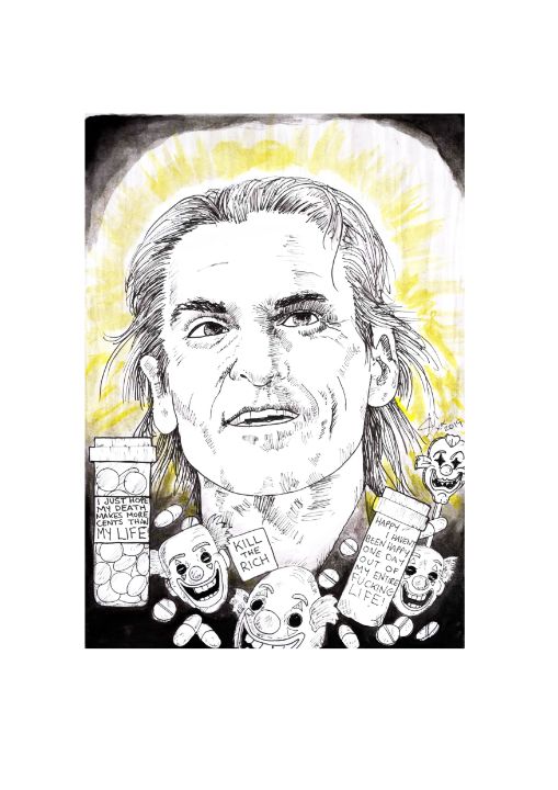 Sammstein24's tweet photo. Art of the Day! "joker". Buy at: https://t.co/6GpI6BswMe https://t.co/5bQBYCgT0p