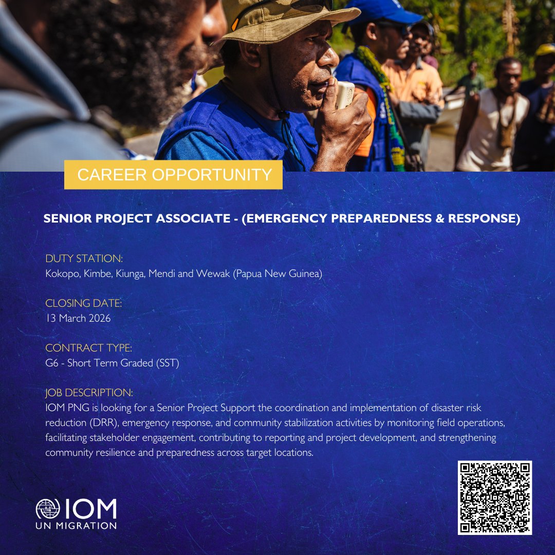 IOM Papua New Guinea tweet media