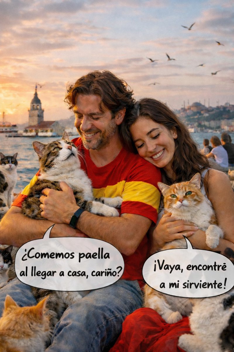 Ojalá que, gracias a la amistad entre Turquía y España, decenas de gatos y perros que esperan un hogar en Turquía encuentren su familia. 🐾