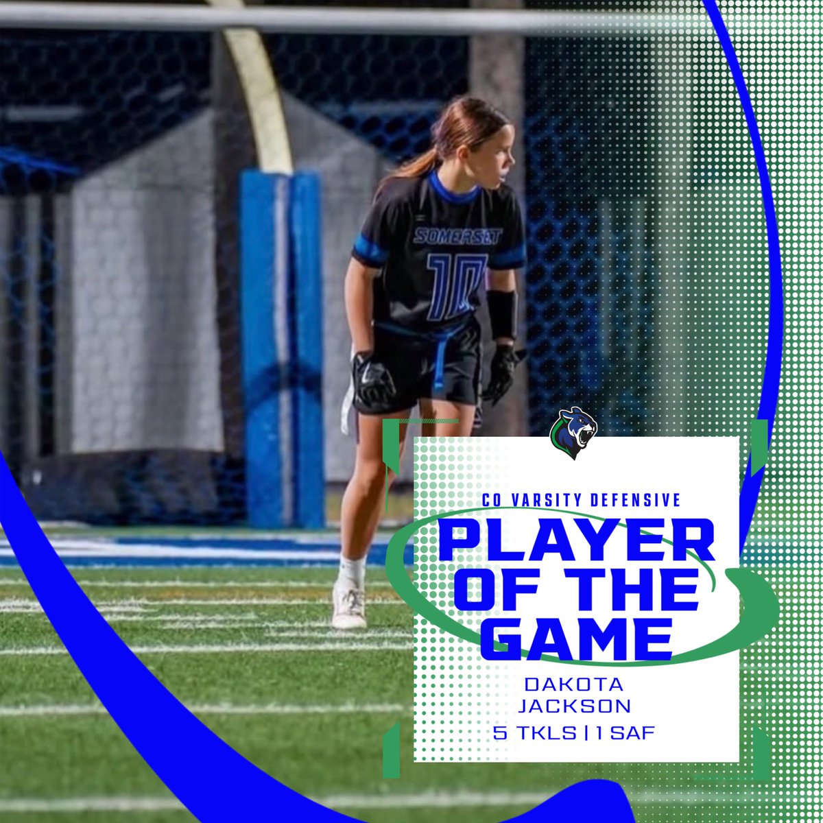 Somerset Cougars Girls Flag Football tweet media