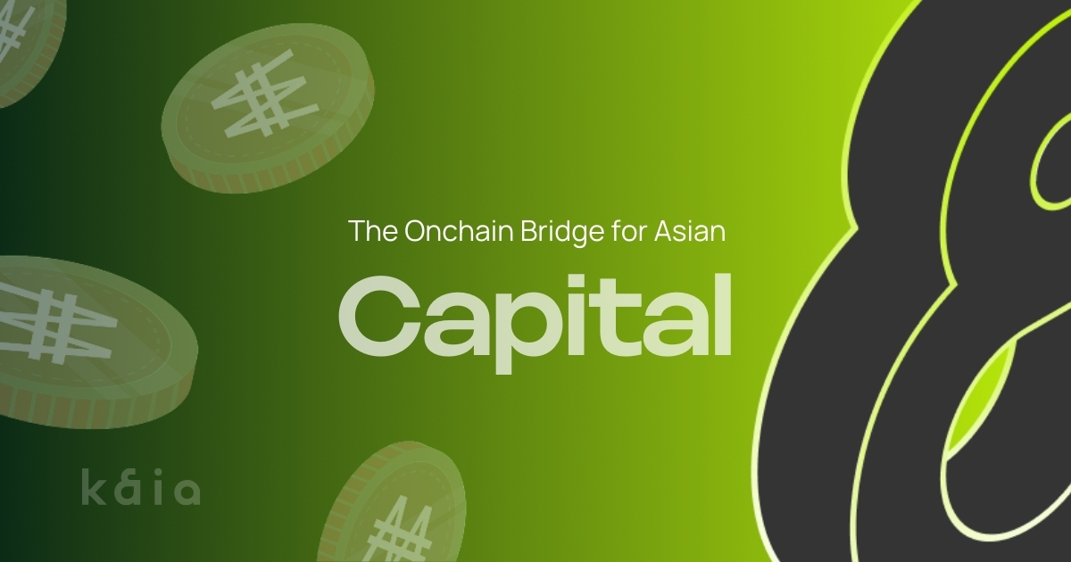 KaiaChain's tweet photo. Smart capital is seeking the most robust bridge to the onchain world.

With deep ties to TradFi and the backing of Asia's largest superapps, Kaia is the logical destination for the region's liquidity. https://t.co/qH1U6cKXAD