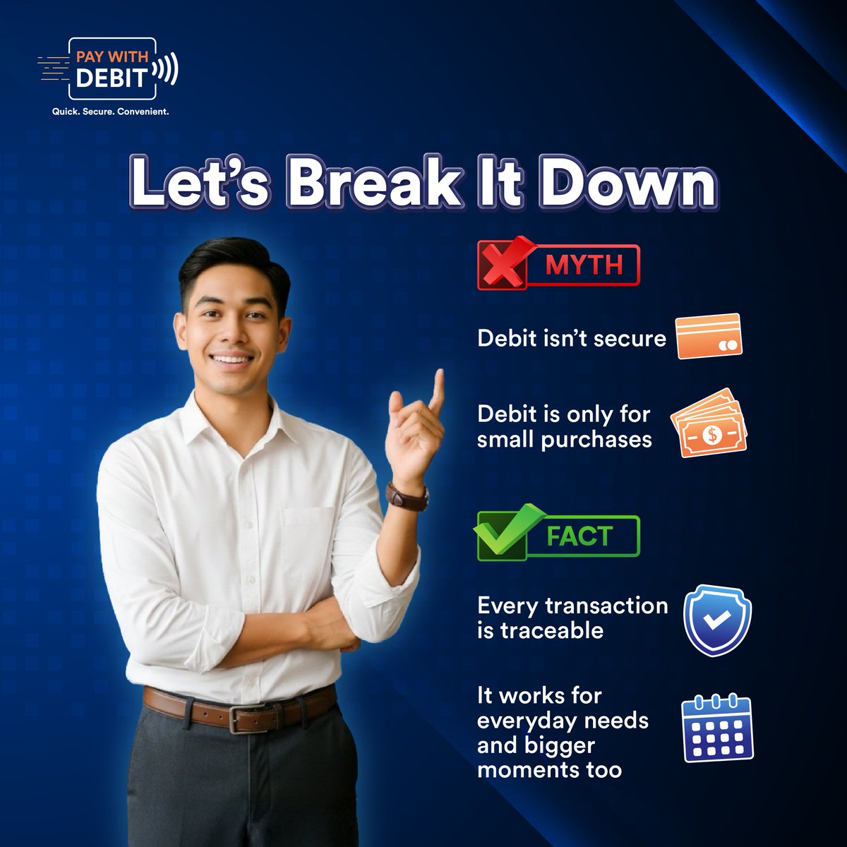 Pay With Debit tweet media