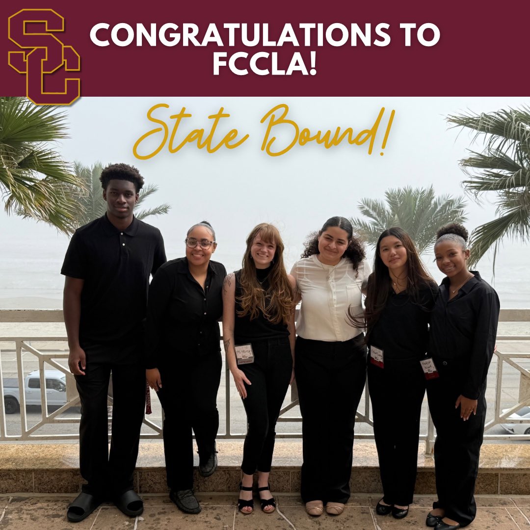 HumbleISD_SCHS's tweet photo. STATE BOUND!🏅Our FCCLA members competed at the Region IV Leadership Conference in Galveston and did amazing! Four students placed in their events and will be competing at the State Leadership Conference in Dallas. Congratulations, and good luck in April! https://t.co/254KpeXApF