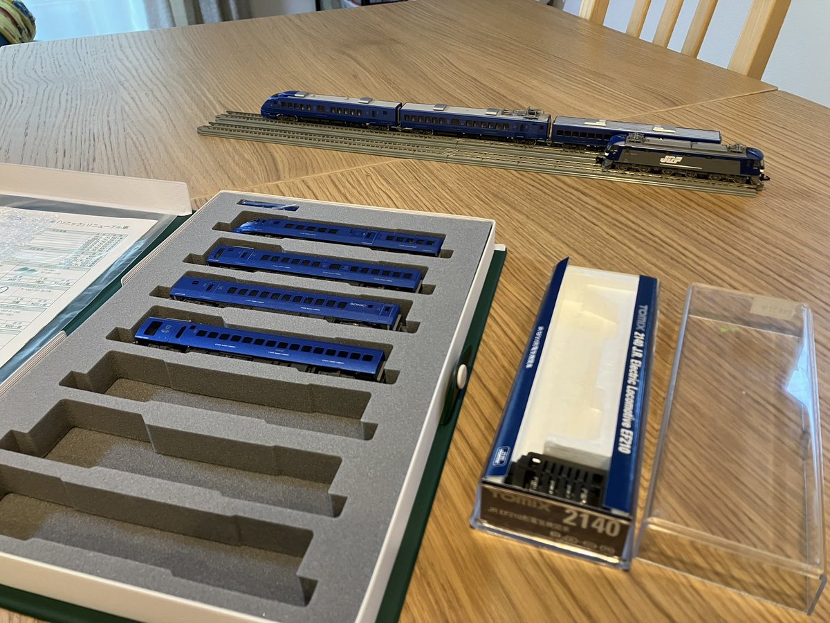 P-1はマスキングして漏れ防止のクリアコートまで完了しました。組み立てていくと作りやすいキットだということがわかります。
あと久々にnゲージ も、、