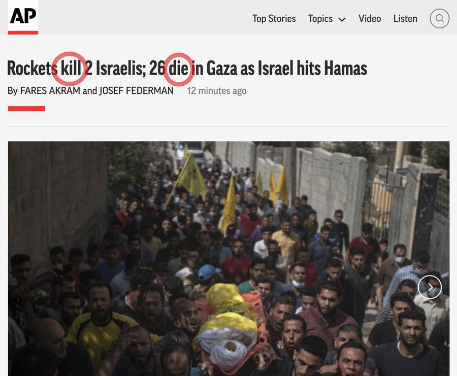 RT_com's tweet photo. Israelis are 'killed', other just 'die' — Epstein media https://t.co/hcIXnYlZyP