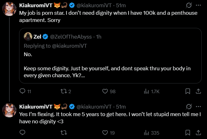 "I'm a porn star"

Also "Stop sexualizing me"

God, she is retarded.