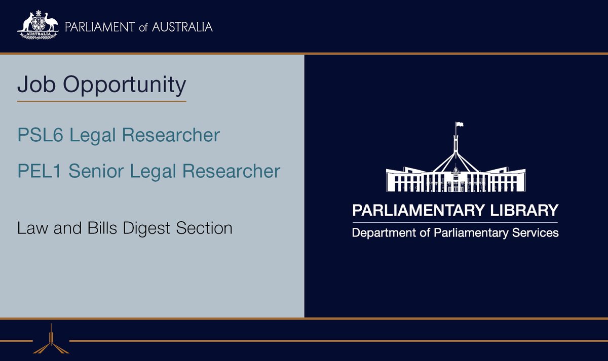 Australian Parliamentary Library tweet media