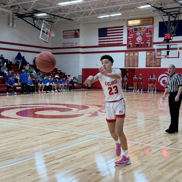 OHSActivities's tweet photo. Cyclones fell to Bishop Miege 48-70 in substate action. We will miss seeing the Seniors on the court. #CyclonePride https://t.co/xJjnNX0RxG