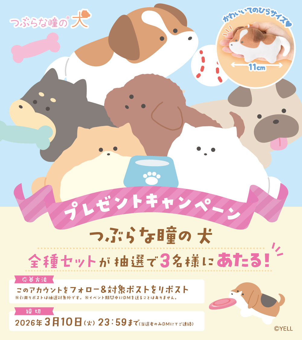 つぶらな瞳の仲間達【公式】 tweet media