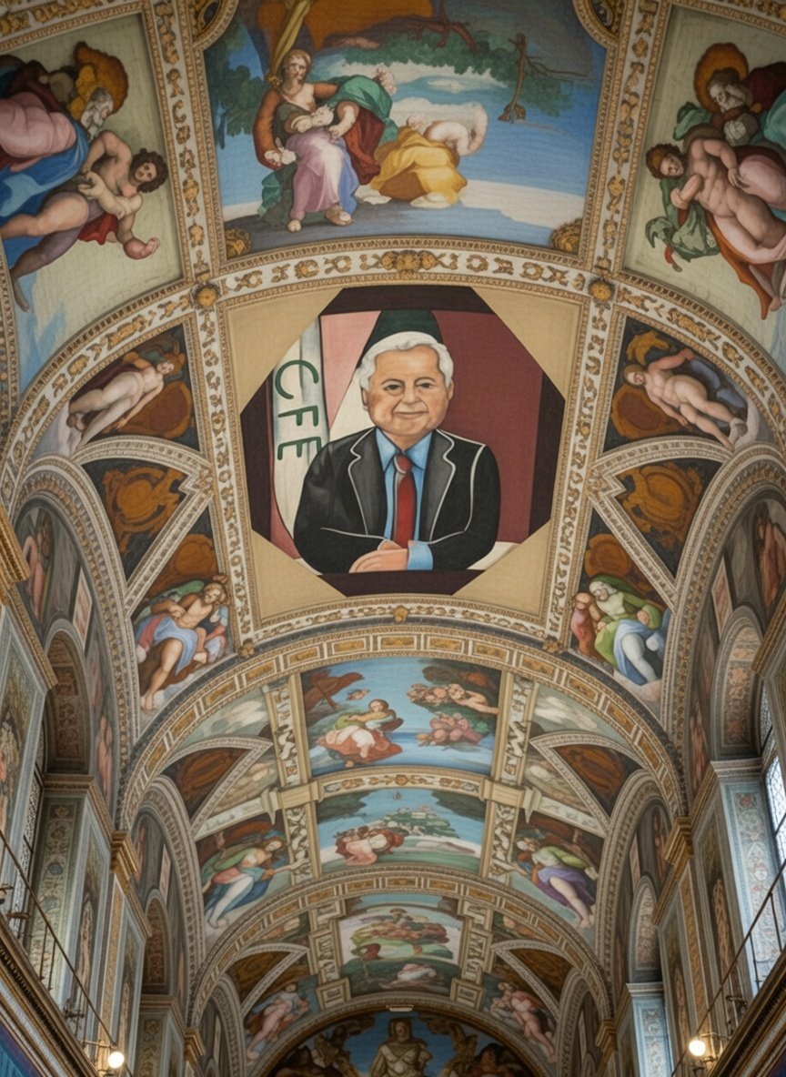 La obra de arte en homenaje a Bartlett pronto estará en Roma