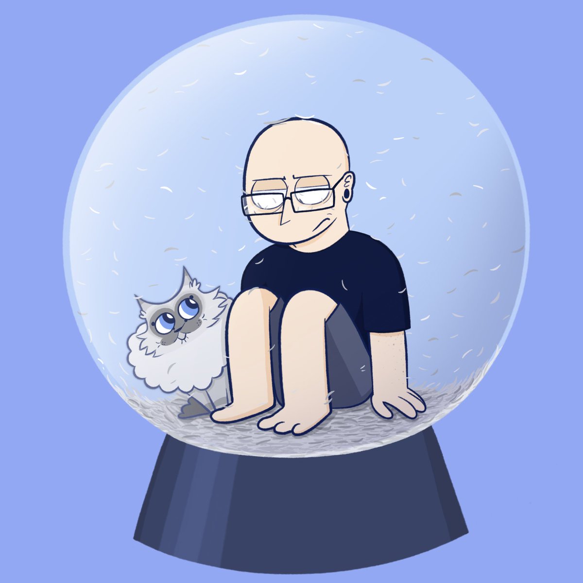 PackingPeanuts7's tweet photo. Forever in the cat hair snow globe
#maxgilardi #maxg #hotdiggedydemon #relaxwithmax #rwm https://t.co/2Tt6edzYtZ