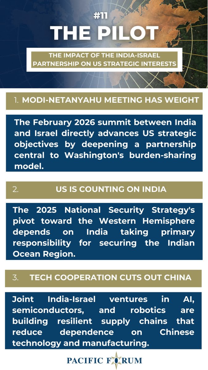 PacificForum's tweet image. #PacificForum has released #ThePilot #11 by Jason M. Olsen, Ph.D., Navy foreign area officer leading #MENA peacekeeping operations for the Department of the Army. 

📖 Review our #keytakeaways and read the full article: pacforum.org/publications/t…