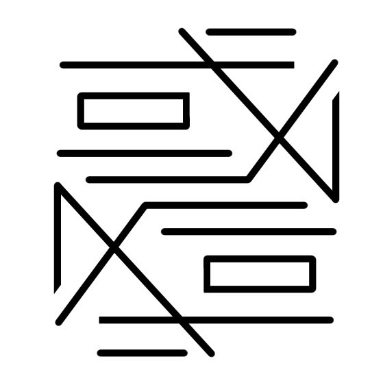 嘘アンビグラム「𢨋」