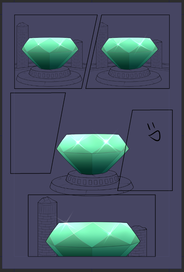 working on a commission! n_n I thought the master emerald would be hard ...