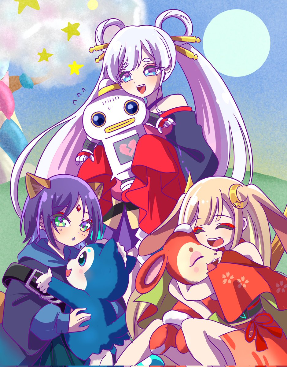 超かぐや姫!×ガラピコぷー チョロミーがうさぎなの最近知りました