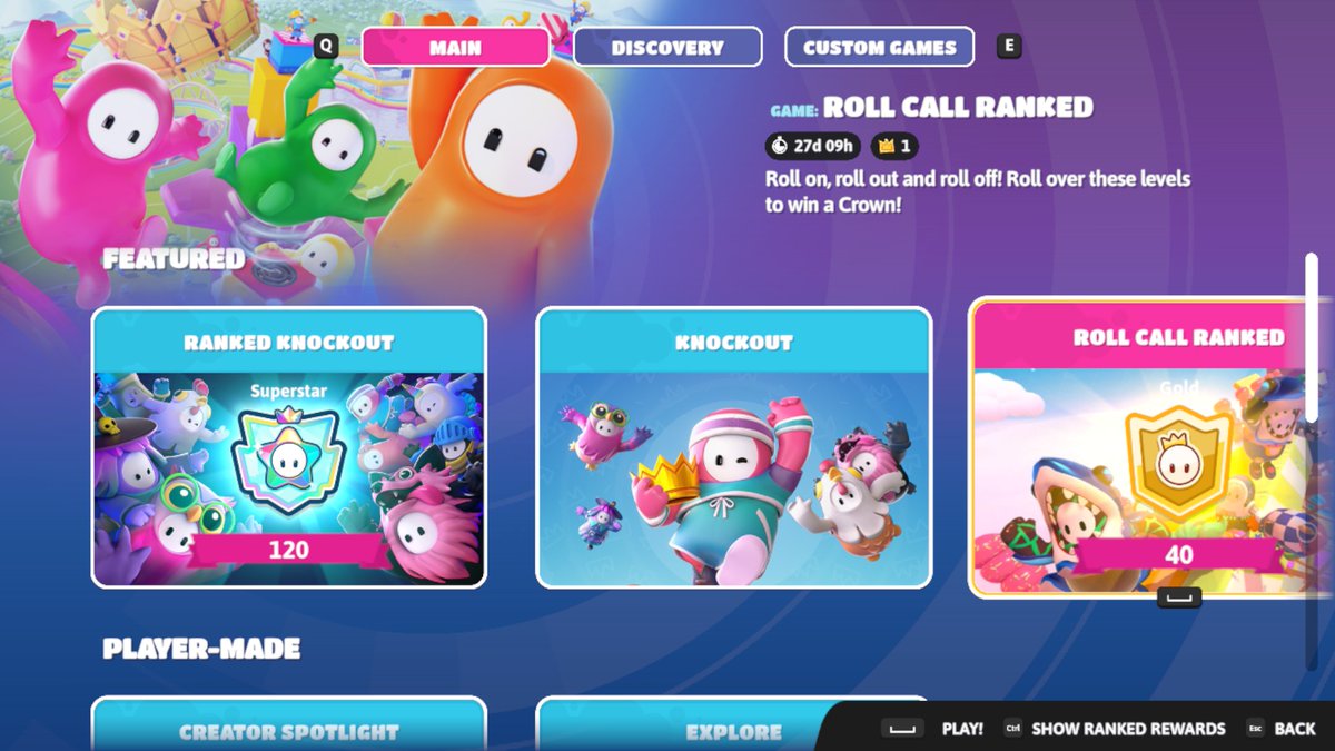 obligatory ranked completion