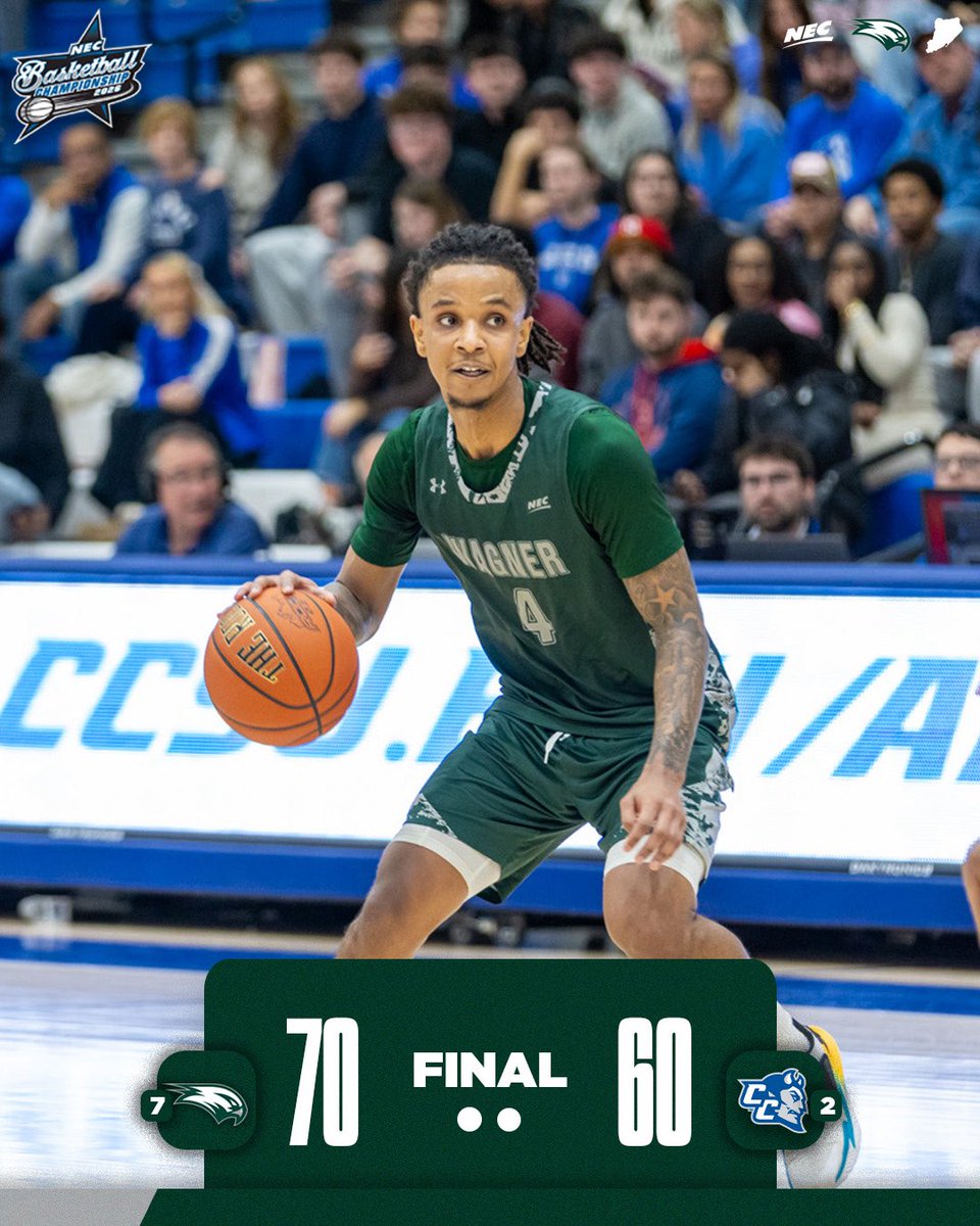 Wagner Men's Basketball tweet media