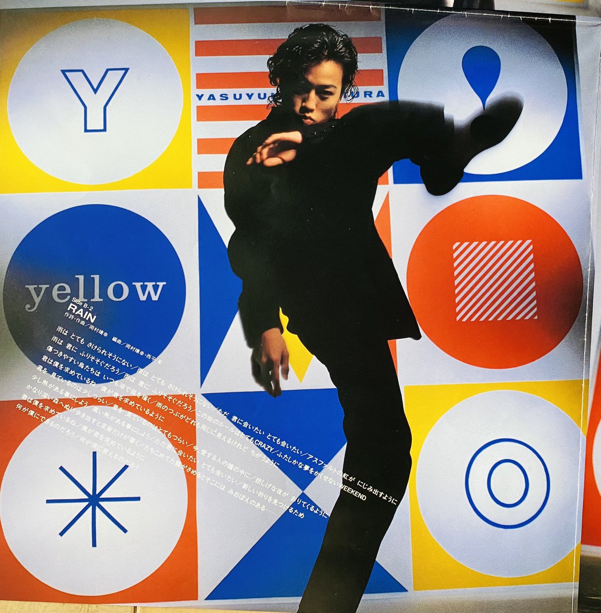 岡村靖幸 1stアルバム『yellow』発売 （1987年3月21日） RAIN 彼女は