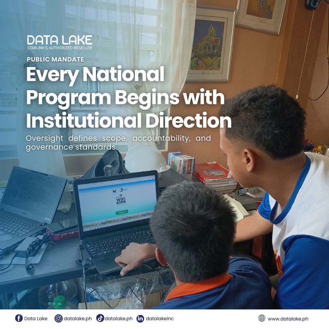 DataLakeInc's tweet photo. Connectivity does not begin in the field.

It begins with structure.

Learn more: https://t.co/JN10mYKOtx

#LEOConnectivity #SatelliteInfrastructure #StructuredDeployment #ConnectivityStandards #AccessToPossibilities #DataLakePH https://t.co/Fa9SOPhABj