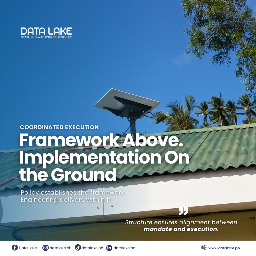 DataLakeInc's tweet photo. Connectivity does not begin in the field.

It begins with structure.

Learn more: https://t.co/JN10mYKOtx

#LEOConnectivity #SatelliteInfrastructure #StructuredDeployment #ConnectivityStandards #AccessToPossibilities #DataLakePH https://t.co/Fa9SOPhABj