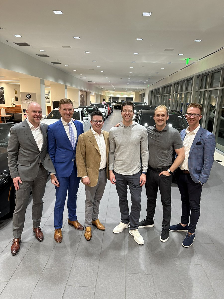 Spencer_Linton's tweet photo. Many of you know I’m a “car guy.” So, I’m STOKED to announce, w/ @jimmerfredette &amp; our @JimmerFTL podcast, a new partnership w/ @bmw_utah. The Firmage Group have been doing elite business as a family for 50+ years. I’ve been their customer for 10 yrs. Thrilled to partner up now! https://t.co/UB37O7TKiq