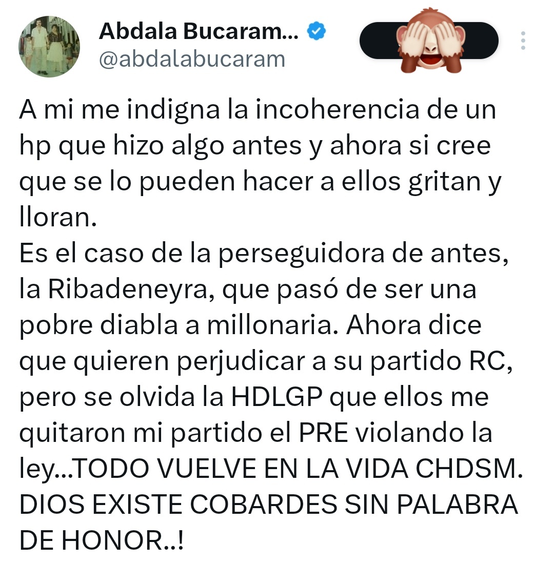 noticiarasputin's tweet photo. #Recorderis
La come 💩💩 recibiendo una clase Magistral, de las que solo @abdalabucaram puede dictar. La palabra *CHDSM* ya la estamos analizando. https://t.co/IKh1vy1xEs