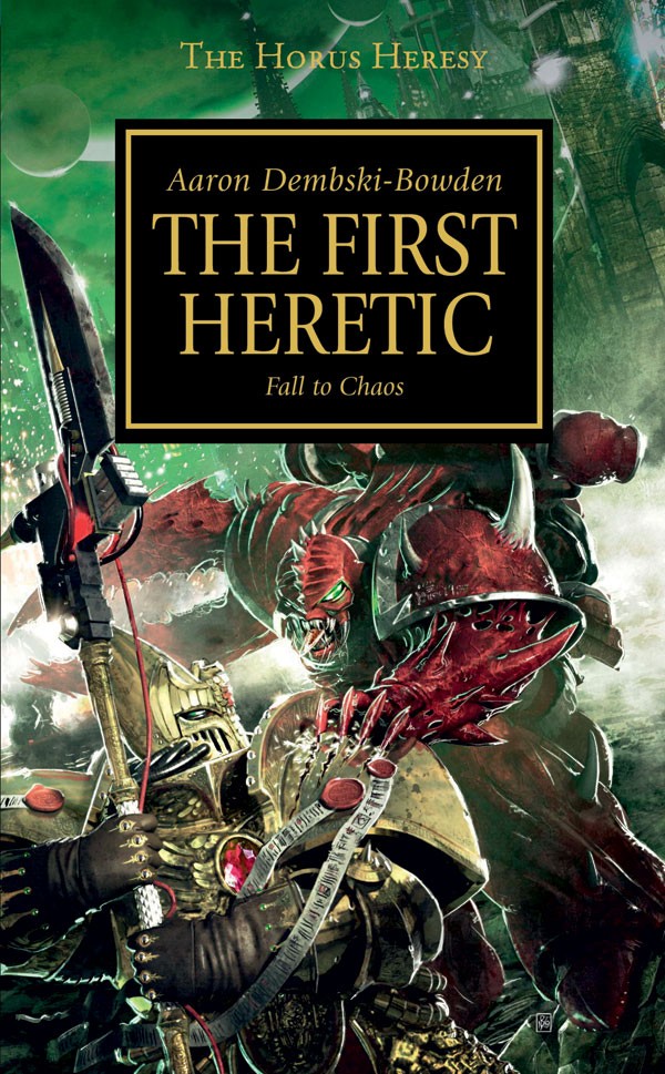 I finished reading The First Heretic recently.
Lorgar and his son Argel Tal are both highly sympathetic characters that despise the path they are willingly taking and spend most of their time moping and feeling regret at their actions. The author writes a compelling tragedy.
5/5