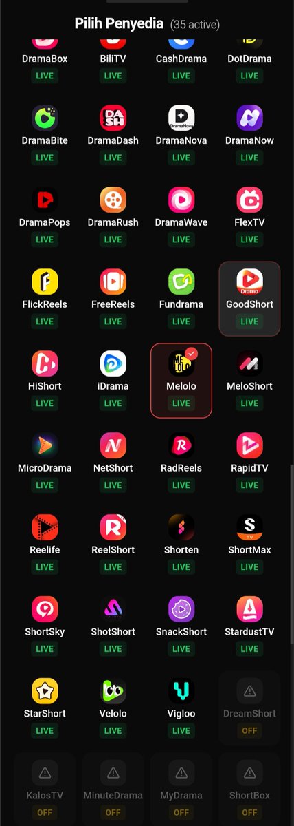 mrkchalatte's tweet photo. yang mau nonton dracin premium vip dr berbagai platform bisa nih pakai https://t.co/5kzzaMULXP ada dramabox dramawave goodshort netshort reelshort dll
prem nya ada pilihan 5 hari 10k, 1 bln 40k, 3 bln 70k, 1 tahun dan lifetime
kalo pake kode referral aku dan vip ada cashback 10% https://t.co/r89zeouvF8