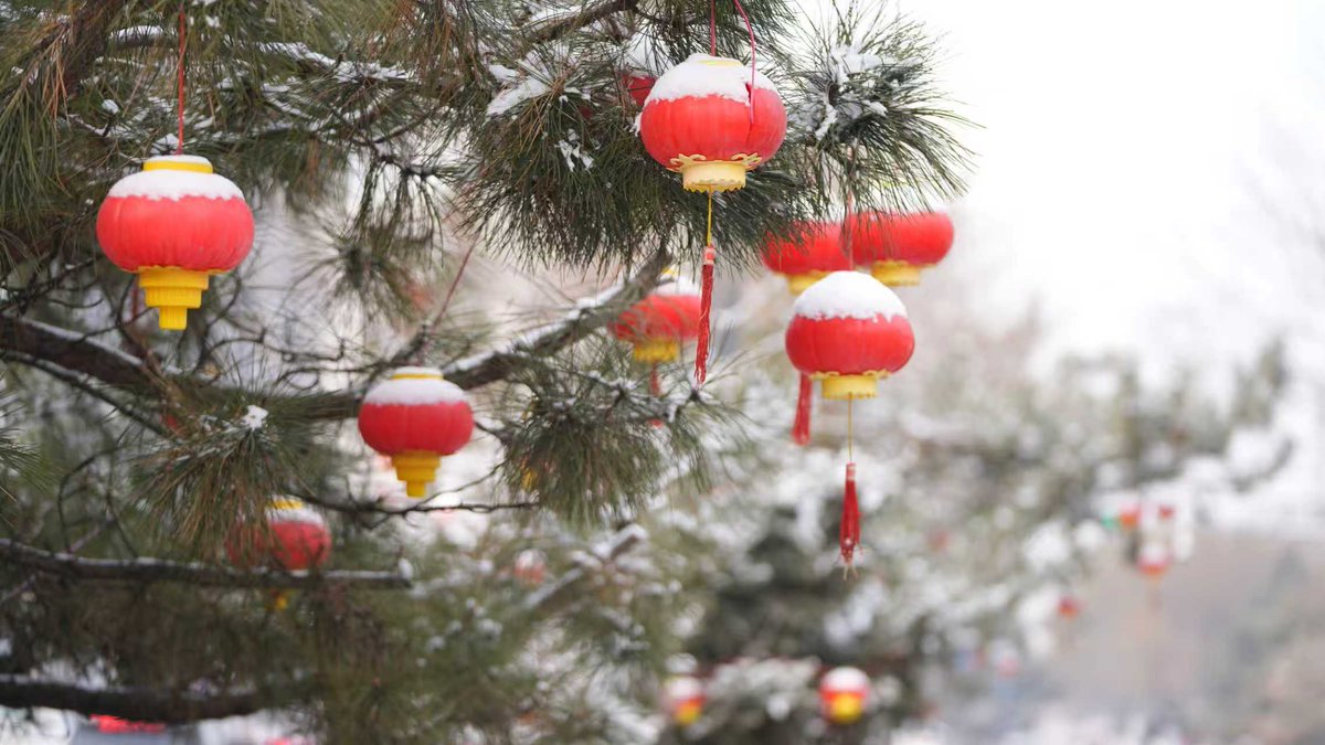 huigechina's tweet photo. Snow has arrived. The world is quiet and beautiful. ❄️ https://t.co/Pi5gmV8xCM