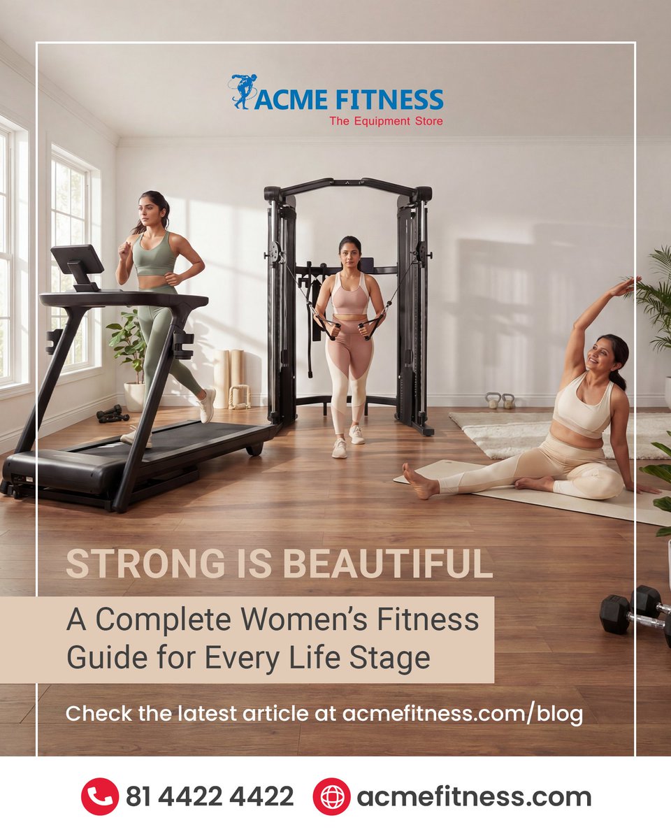 acmefitness's tweet image. Strong is beautiful. 💪👩✨

Discover a complete women’s fitness guide for every life stage.

Read more 👇
 acmefitness.com/blog/strong-is…

📞 8144224422

#StrongIsBeautiful #WomensFitness #Fitness #HomeFitness #AcmeFitness