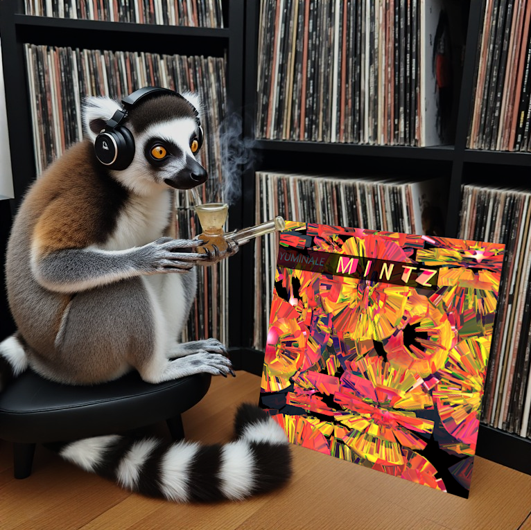 Yuminale's tweet photo. His favorite song is of course The Lemurians from The Ancient Skies album, but he also likes the album Mintz.

#Yuminale #ElectronicMusic #Mintz #MintzByYuminale #YuminaleMusic #ElectronicAlbums #Lemurs #MusicListening #CannabisAndMusic #YuminaleElectronicAlbums #Electronica https://t.co/iZ3wiCUjaS