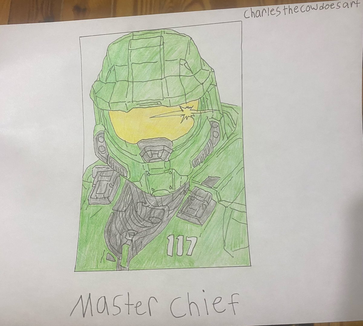 CharlesDoesArt's tweet image. Master Chief (Halo)

#videogamecharacter #masterchief #explore #fanart #halo