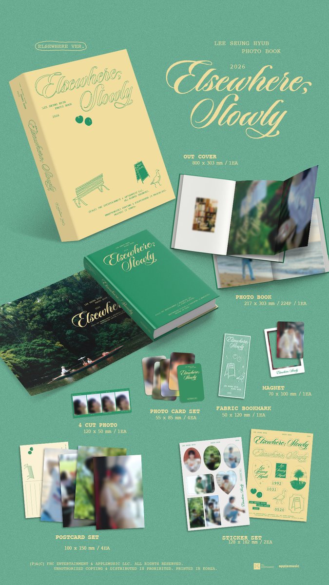 NFlyingofficial's tweet photo. 이승협 (LEE SEUNG HYUB) – 3rd PHOTO BOOK [Elsewhere, Slowly]

𝗣𝗥𝗘 𝗢𝗥𝗗𝗘𝗥 𝗦𝗔𝗟𝗘𝗦 𝗢𝗣𝗘𝗡
2026.03.05 3PM – 2026.03.15 11:59PM (KST)

⚡ https://t.co/LLhPaXV7Hf

#NFlying #엔플라잉 #이승협 #LeeSeungHyub #Elsewhere_Slowly https://t.co/rGvX86Yezk