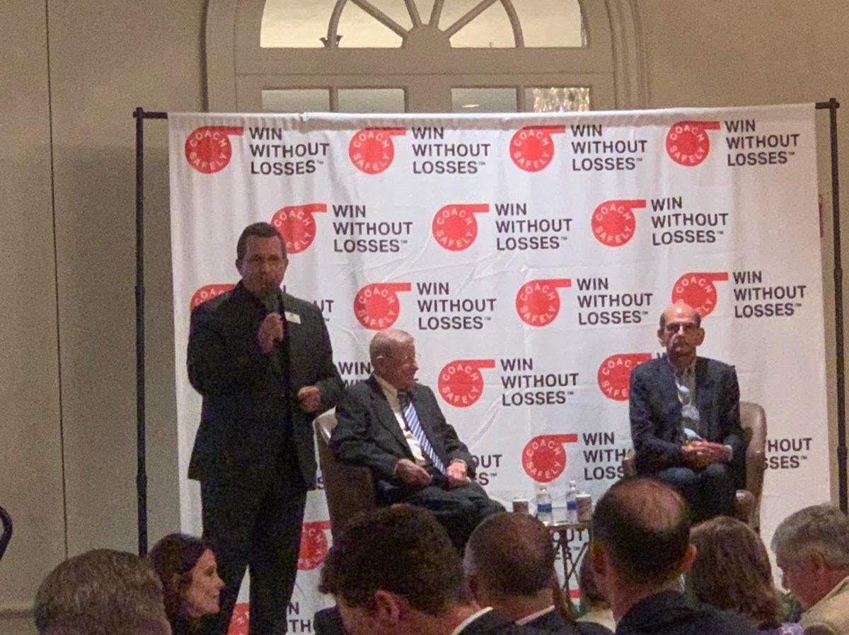 CoachSafely's tweet image. Today the sports world lost a giant and we lost a dear friend. 🕊️

We are honored Coach Lou Holtz championed our mission, believing a coach’s top priority is the "safety and welfare of your players." Our thoughts &amp;amp; prayers are with the Holtz family. 🙏

 bit.ly/4rcGb8a