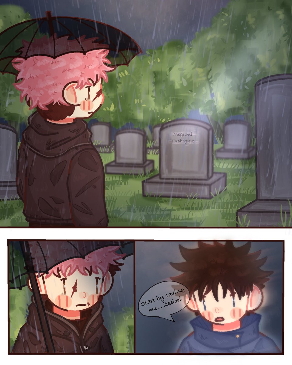 zztahnit's tweet image. Megumi is actually gone… (also 1st post here)
#jjkfanart #jjkspoilers #moduloSpoiler