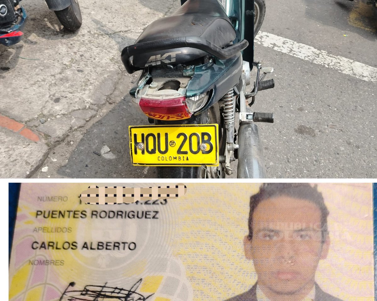 #ServicioSocial
Carlos Alberto Puentes sufrió un desmayo en Barrios Unidos #Bogotá y fue hospitalizado.
Su moto, placas HQU20B la tienen guardada.
Su familia o conocidos pueden comunicarse al WhatsApp 3158113905
<a href="/SeguridadBOG/">Secretaría de Seguridad BOG</a> <a href="/PoliciaBogota/">Policía Metropolitana de Bogotá</a> 
<a href="/FiscaliaCol/">Fiscalía Colombia</a>