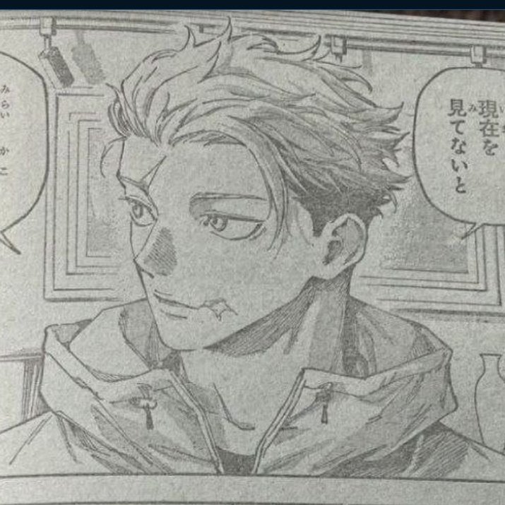 Phantomosis's tweet image. #moduloSpoilers - 

All I am saying, is that the front Yuji's hair here looked like my Adult Yuji's hair and I am all for it.