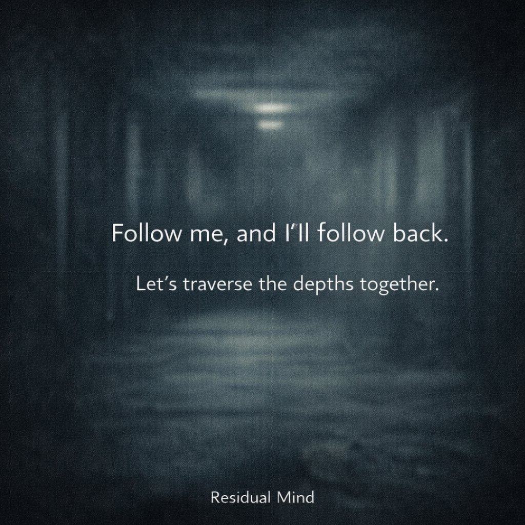 Residual Mind (@ResiduaIMind) / Posts / X