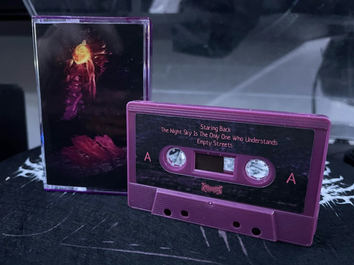 Surprise! I'm happy to announce my 2024 album Why Did I Come Back Here, is now available on cassette!

Limited to 20 copies, 10 on solid purple shells, 10 on fuchsia glitter shells

AVAILABLE ON MY BANDCAMP