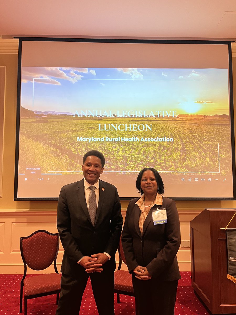 Maryland Rural Health Association tweet media
