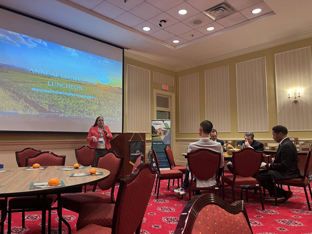 Maryland Rural Health Association tweet media