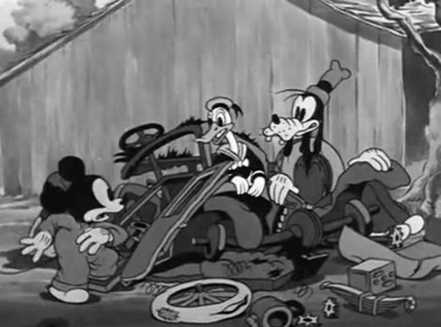 animationbdays's tweet image. Happy 91st Anniversary to Mickey's Service Station! (1935) #MickeyMouse #DonaldDuck #Goofy #Disney