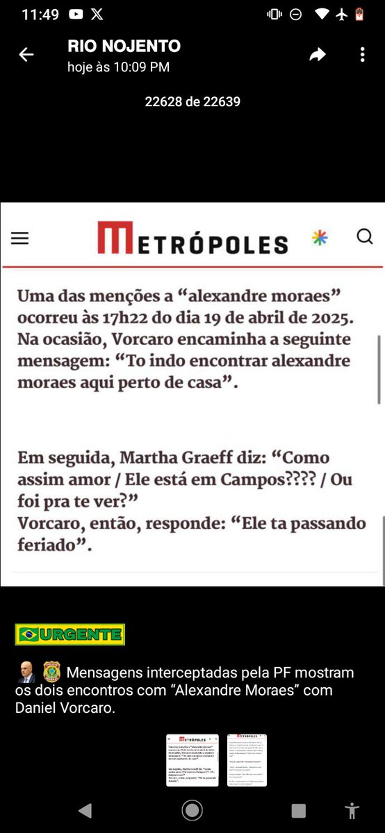 kayserverde's tweet image. Encontro entre #Vorcaro e #DeMoraes #BancoMaster #inss #Politica #STF