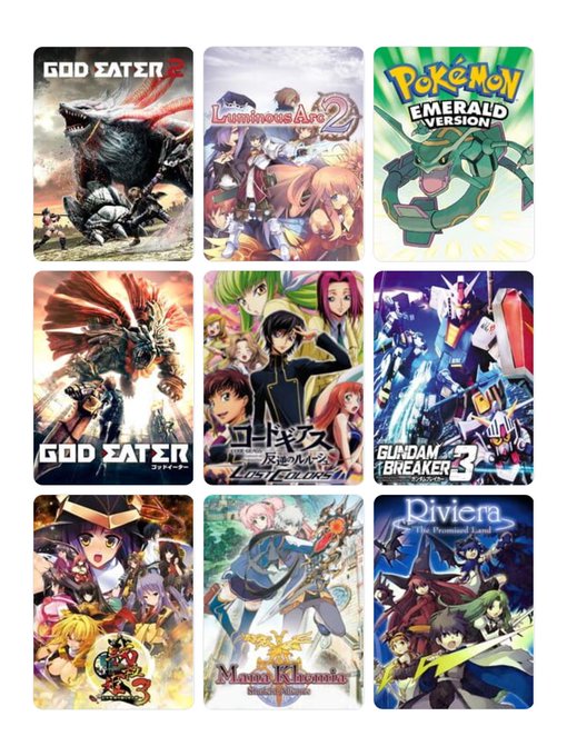 私を構成する9つのゲーム
#My9Games #私を構成する9つのゲーム
https://t.co/bZbfrq07J7 