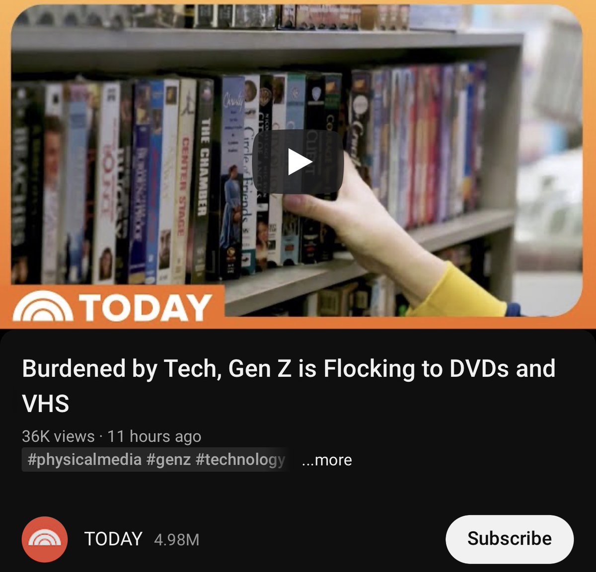 Physical Media Rise Up